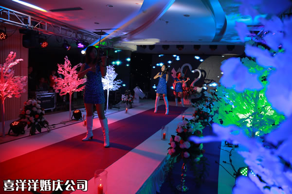 振武贵宾楼主题婚礼现场