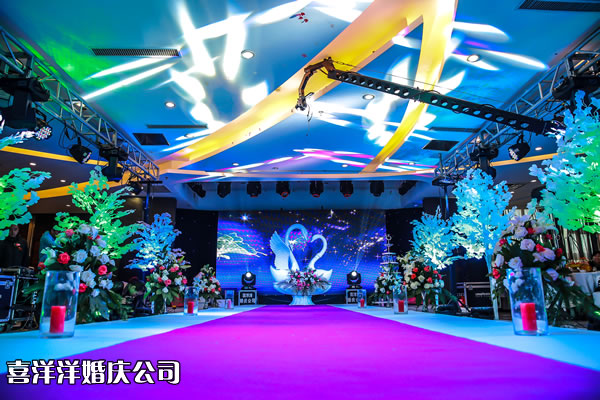振武贵宾楼主题婚礼现场