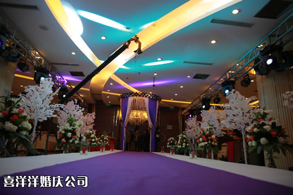 振武贵宾楼主题婚礼现场