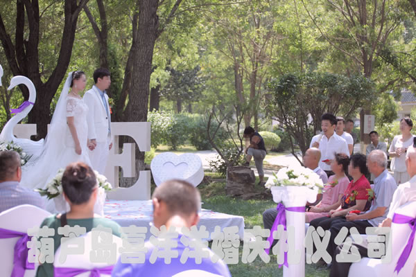 7.18海天宾馆户外婚礼