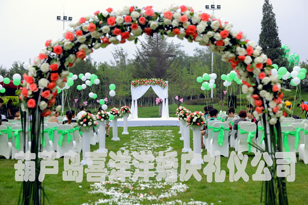 7.25兴城海上海婚礼