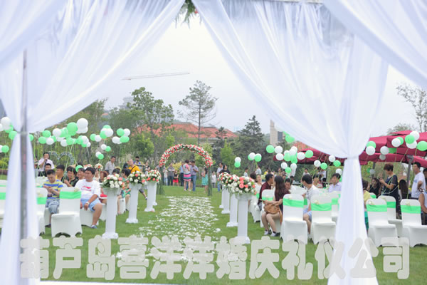 7.25兴城海上海婚礼